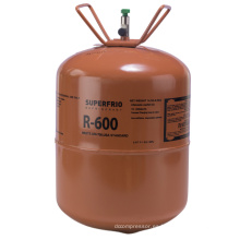 600 Gas Factory directamente Refrigerante R600 99.99% R600 REFRIGITER GAS
